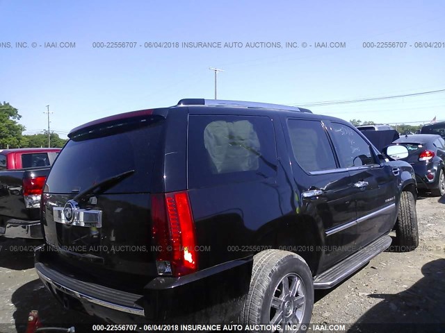 1GYFK63807R233661 - 2007 CADILLAC ESCALADE LUXURY შავი ფოტო 4