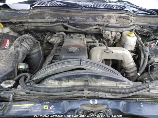 3D7KS28C86G230733 - 2006 DODGE RAM 2500 ST/SLT/LARAMIE ლურჯი ფოტო 10