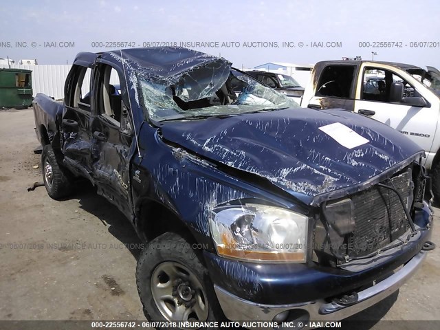 3D7KS28C86G230733 - 2006 DODGE RAM 2500 ST/SLT/LARAMIE BLUE photo 6