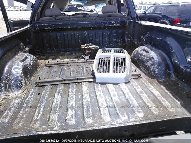 3D7KS28C86G230733 - 2006 DODGE RAM 2500 ST/SLT/LARAMIE ლურჯი ფოტო 8