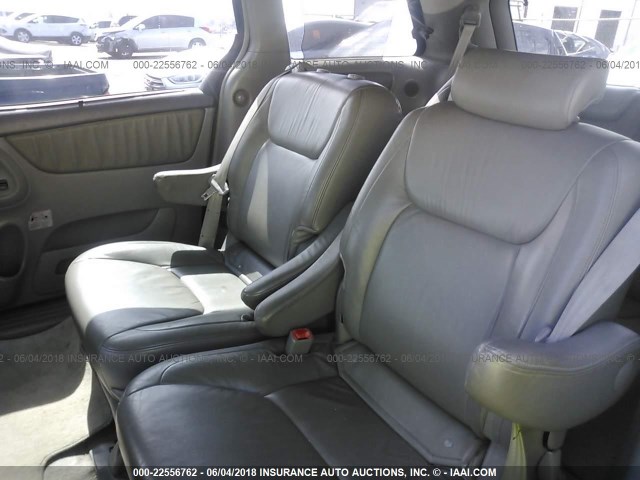 5TDZA22C86S485839 - 2006 TOYOTA SIENNA XLE/XLE LIMITED GRAY photo 8