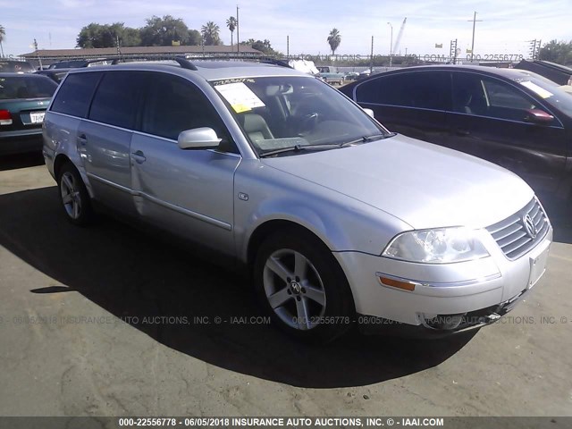 WVWWH63B34E014809 - 2004 VOLKSWAGEN PASSAT GLX 银色 照片 1