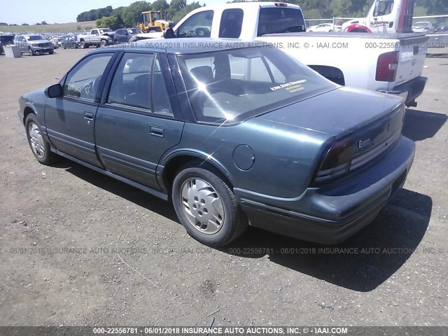 1G3WH52M3VF335936 - 1997 OLDSMOBILE CUTLASS SUPREME SL 绿色 照片 3