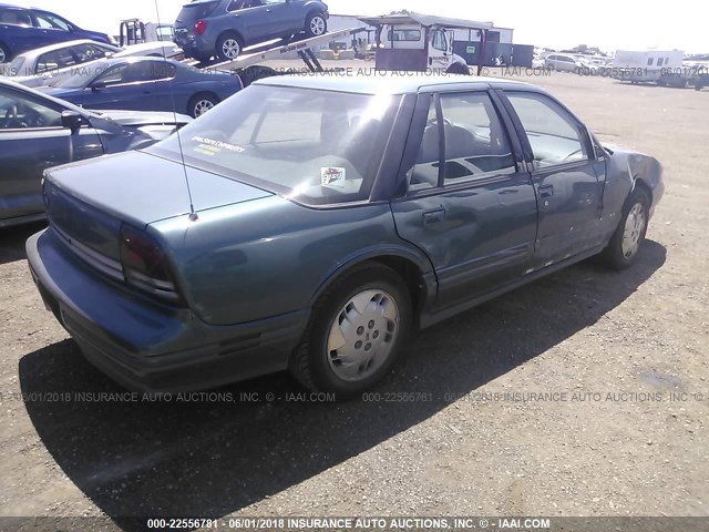 1G3WH52M3VF335936 - 1997 OLDSMOBILE CUTLASS SUPREME SL 绿色 照片 4