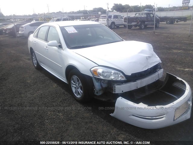 2G1WA5E31G1156370 - 2016 CHEVROLET IMPALA LIMITED LS WHITE photo 1