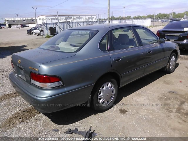 4T1BF12B9VU206733 - 1997 TOYOTA AVALON XL/XLS BLUE photo 4