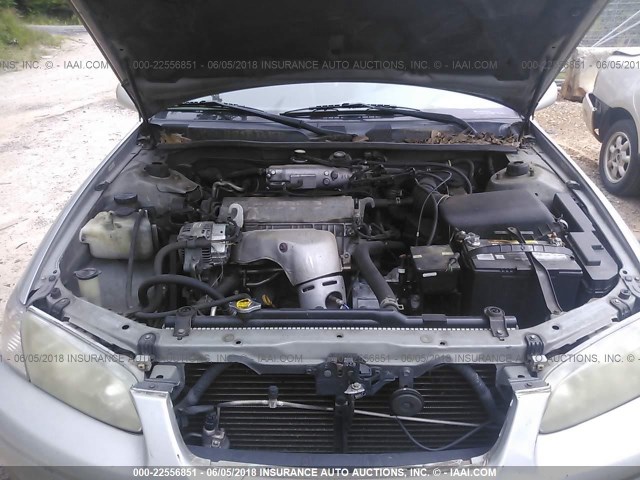 4T1BG22K41U798667 - 2001 TOYOTA CAMRY CE/LE/XLE 银色 照片 10