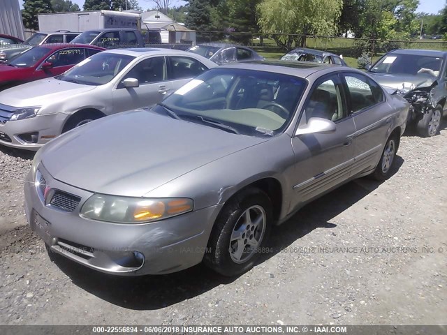 1G2HX54K824169254 - 2002 PONTIAC BONNEVILLE SE GOLD photo 2