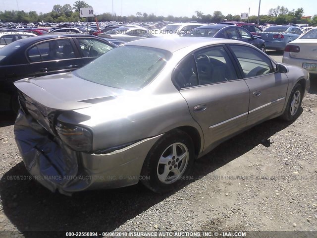 1G2HX54K824169254 - 2002 PONTIAC BONNEVILLE SE GOLD photo 4