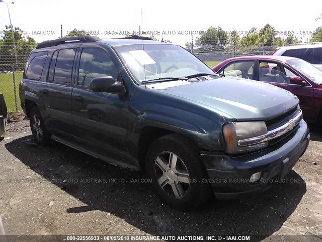 1GNET16S856126405 - 2005 CHEVROLET TRAILBLAZER EXT LS/EXT LT GREEN photo 1