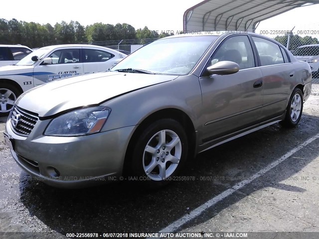 1N4AL11D85C216208 - 2005 NISSAN ALTIMA S/SL Champagne photo 2