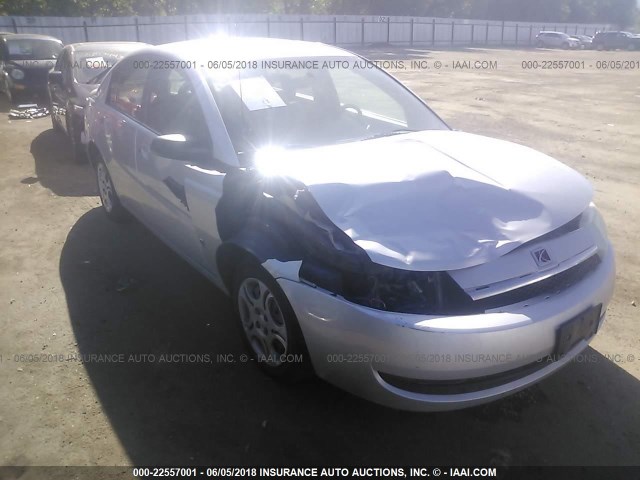 1G8AJ52F73Z186131 - 2003 SATURN ION LEVEL 2 银色 照片 1