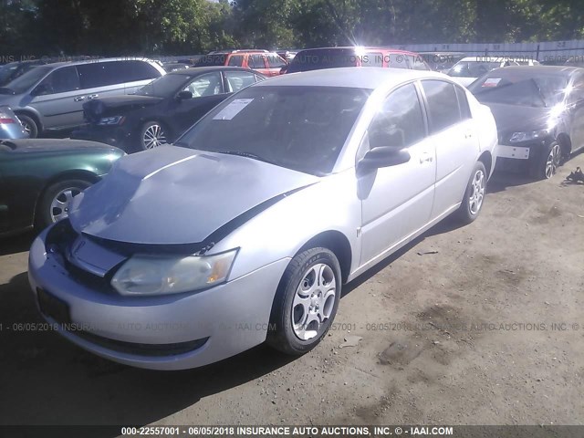 1G8AJ52F73Z186131 - 2003 SATURN ION LEVEL 2 银色 照片 2