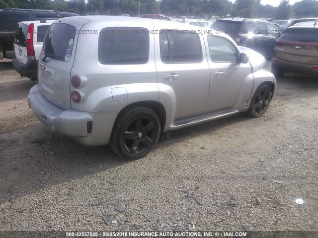 3GNDA33P88S524954 - 2008 CHEVROLET HHR LT SILVER photo 4