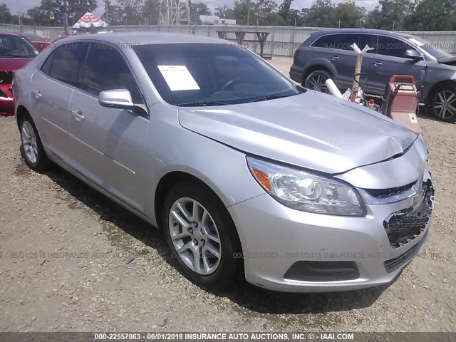1G11C5SL8EF182799 - 2014 CHEVROLET MALIBU 1LT SILVER photo 1