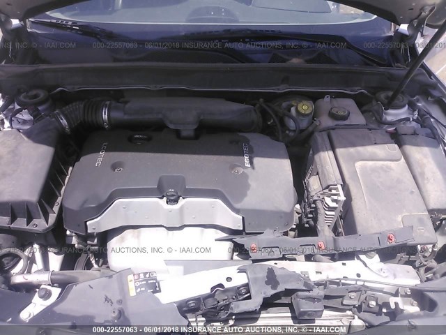 1G11C5SL8EF182799 - 2014 CHEVROLET MALIBU 1LT SILVER photo 10