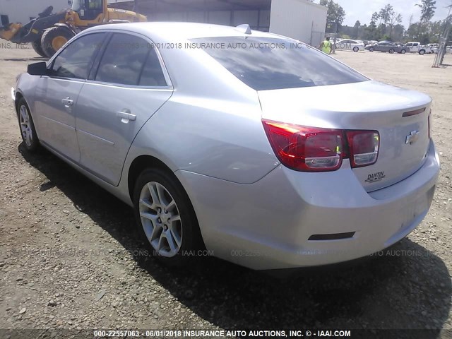 1G11C5SL8EF182799 - 2014 CHEVROLET MALIBU 1LT SILVER photo 3