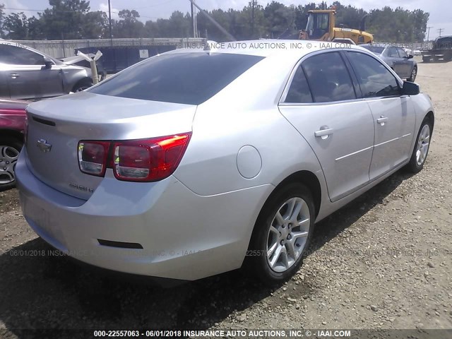 1G11C5SL8EF182799 - 2014 CHEVROLET MALIBU 1LT SILVER photo 4