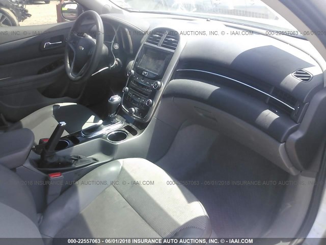 1G11C5SL8EF182799 - 2014 CHEVROLET MALIBU 1LT SILVER photo 5