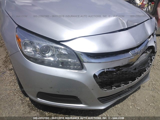 1G11C5SL8EF182799 - 2014 CHEVROLET MALIBU 1LT SILVER photo 6