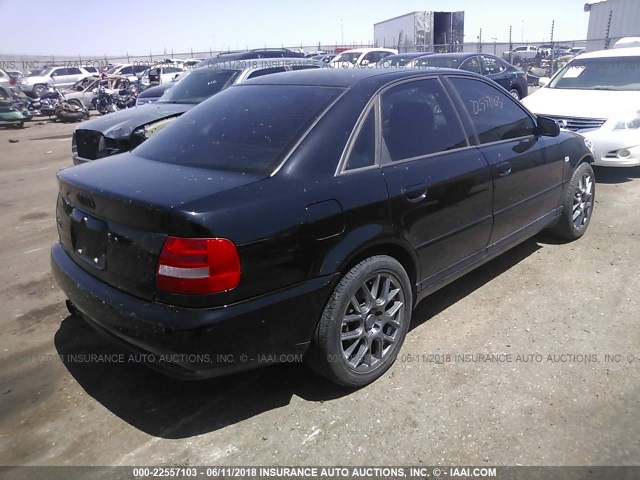 WAURD68D42A000759 - 2002 AUDI S4 2.7 QUATTRO BLACK photo 4