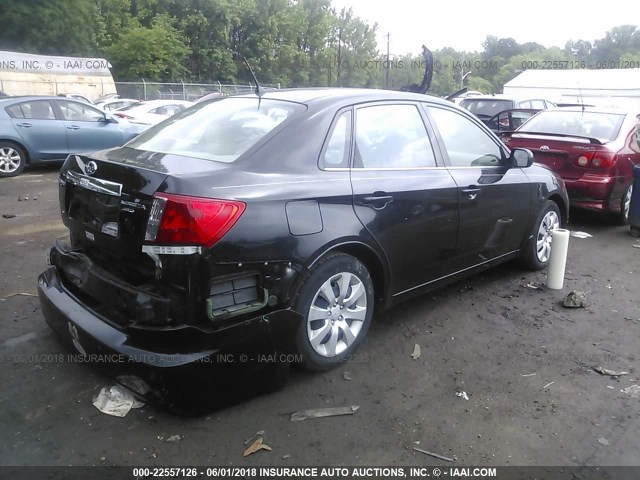 JF1GE6A64BH511338 - 2011 SUBARU IMPREZA 2.5I BLACK photo 4