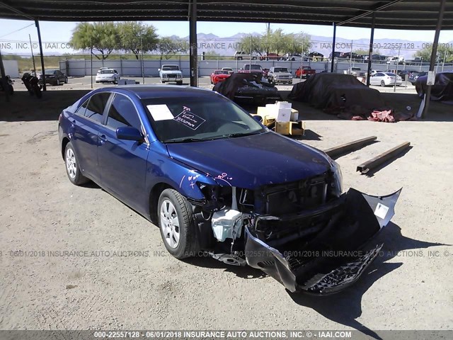 4T1BF3EK0BU733692 - 2011 TOYOTA CAMRY SE/LE/XLE BLUE photo 1