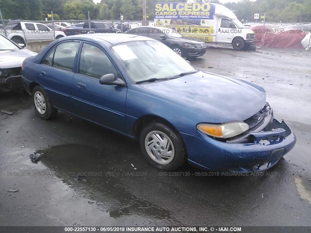 1FAFP13P5WW124233 - 1998 FORD ESCORT SE/SPORT BLUE photo 1