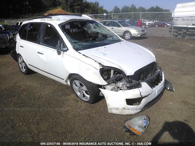 KNAFG526377115713 - 2007 KIA RONDO LX/EX WHITE photo 1