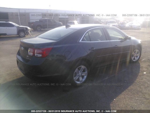 1G11A5SL0FF304501 - 2015 CHEVROLET MALIBU LS 黑色 照片 4