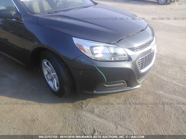 1G11A5SL0FF304501 - 2015 CHEVROLET MALIBU LS 黑色 照片 6