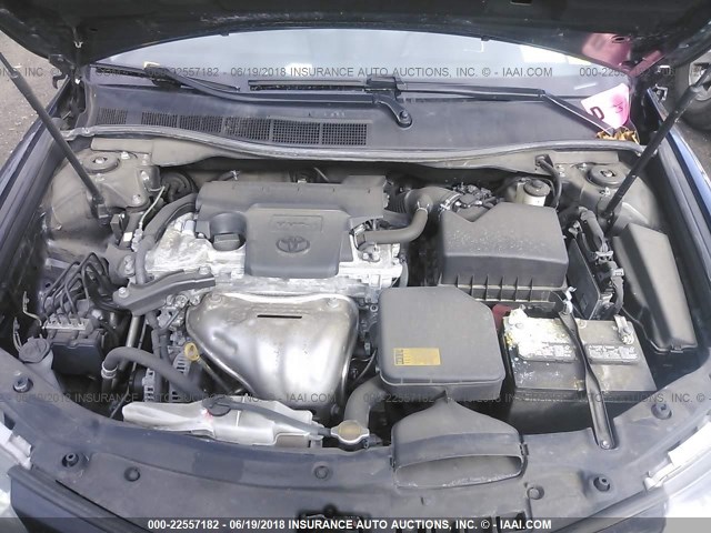 4T1BF1FK2EU419839 - 2014 TOYOTA CAMRY L/SE/LE/XLE 黑色 照片 10