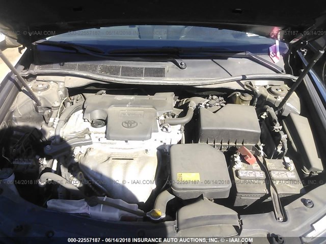 4T1BF1FK1EU419783 - 2014 TOYOTA CAMRY L/SE/LE/XLE 黑色 照片 10