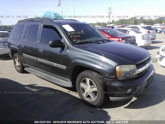 1GNET16S446175549 - 2004 CHEVROLET TRAILBLAZER EXT LS/EXT LT BLACK photo 1