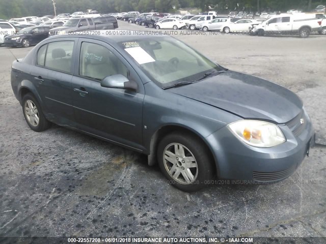 1G1AL55F467788831 - 2006 CHEVROLET COBALT LT BLUE photo 1