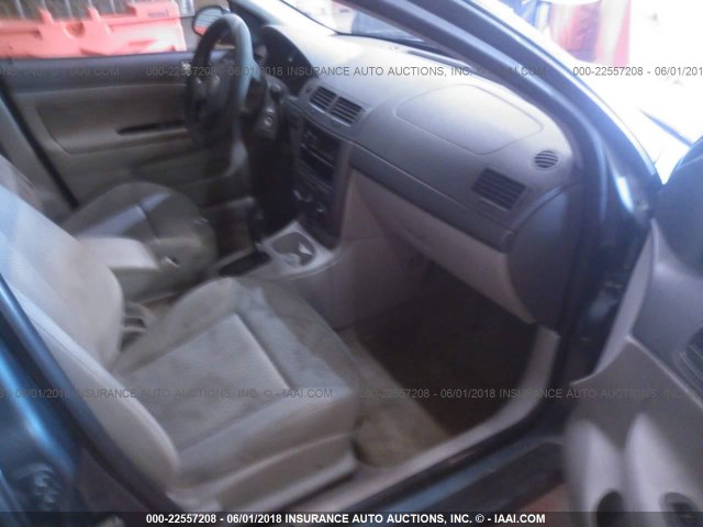 1G1AL55F467788831 - 2006 CHEVROLET COBALT LT BLUE photo 5