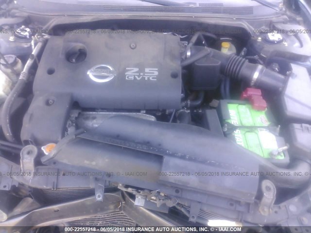 1N4AL11D76N345739 - 2006 NISSAN ALTIMA S/SL BLUE photo 10