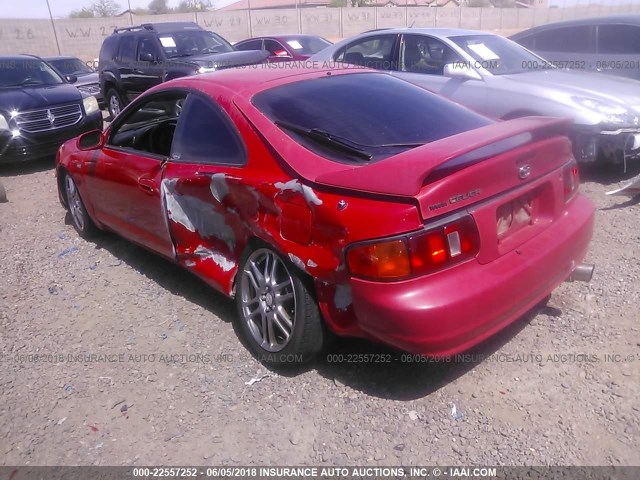 JT2ST07N4R0005550 - 1994 TOYOTA CELICA GT RED photo 3