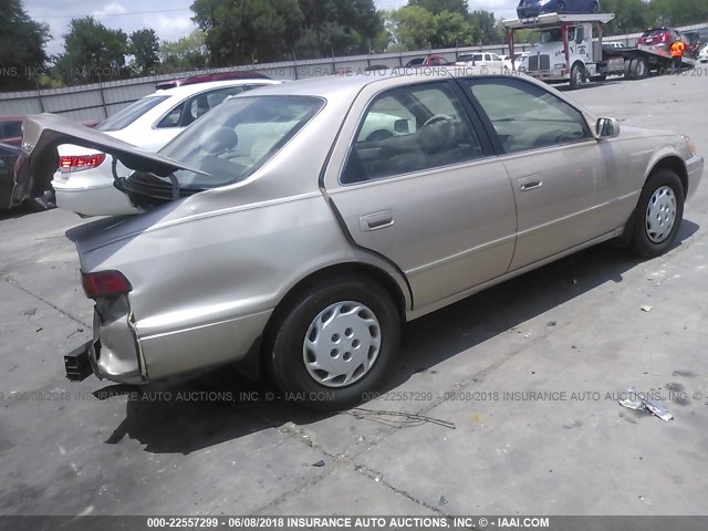 4T1BG22K4WU201539 - 1998 TOYOTA CAMRY CE/LE/XLE 香槟色 照片 4
