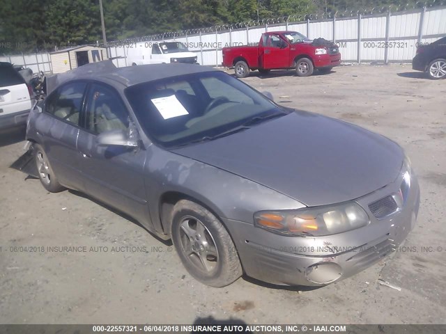 1G2HX54K914291409 - 2001 PONTIAC BONNEVILLE SE GRAY photo 1