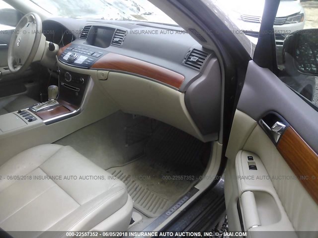 JNKBY01E96M206431 - 2006 INFINITI M45 SPORT GOLD photo 5