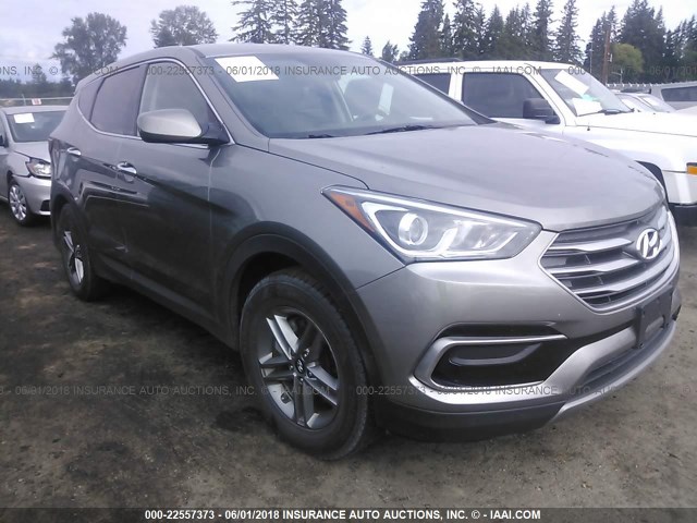 5NMZT3LBXHH026193 - 2017 HYUNDAI SANTA FE SPORT  GRAY photo 1