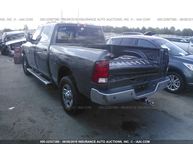 3C6UR4CJ6FG509704 - 2015 RAM 2500 ST GRAY photo 3