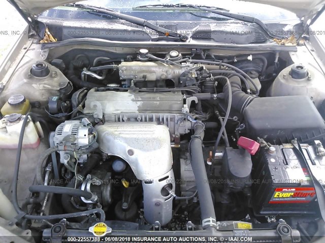 4T1BG22K7YU690943 - 2000 TOYOTA CAMRY CE/LE/XLE GOLD photo 10