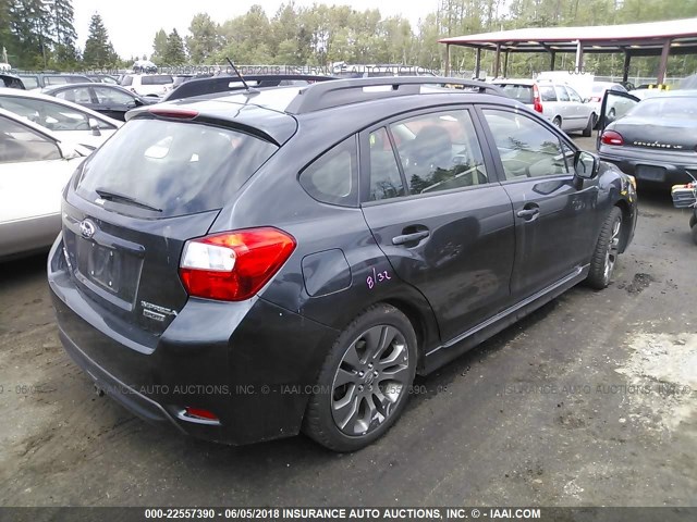 JF1GPAR66D2837455 - 2013 SUBARU IMPREZA SPORT LIMITED GRAY photo 4