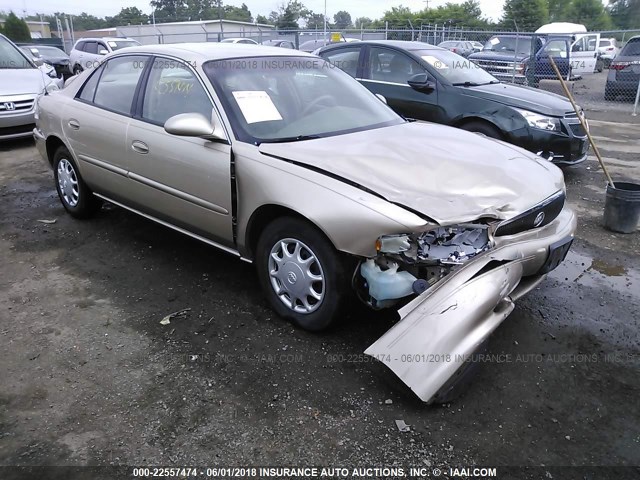 2G4WS52J351170061 - 2005 BUICK CENTURY CUSTOM GOLD photo 1