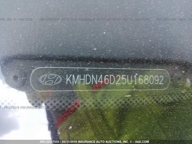 KMHDN46D25U168092 - 2005 HYUNDAI ELANTRA GLS/GT RED photo 9