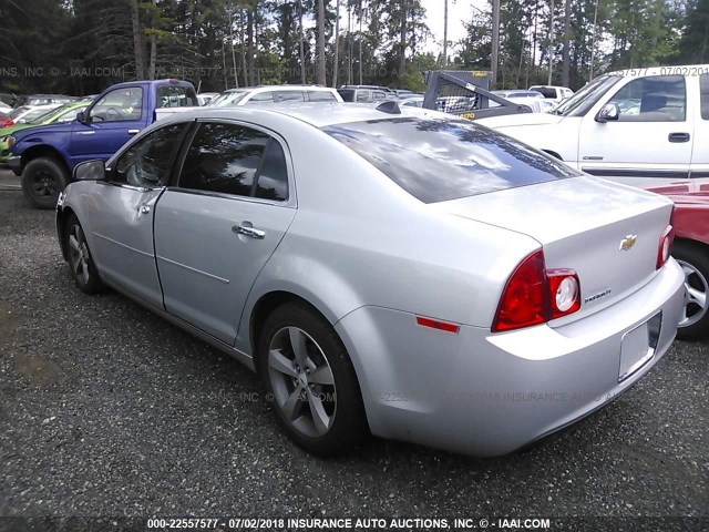1G1ZC5E08CF130235 - 2012 CHEVROLET MALIBU 1LT 银色 照片 3
