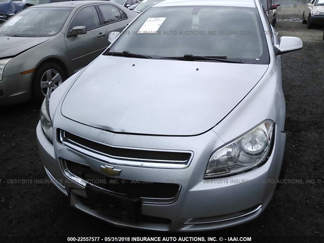 1G1ZC5E08CF130235 - 2012 CHEVROLET MALIBU 1LT 银色 照片 6