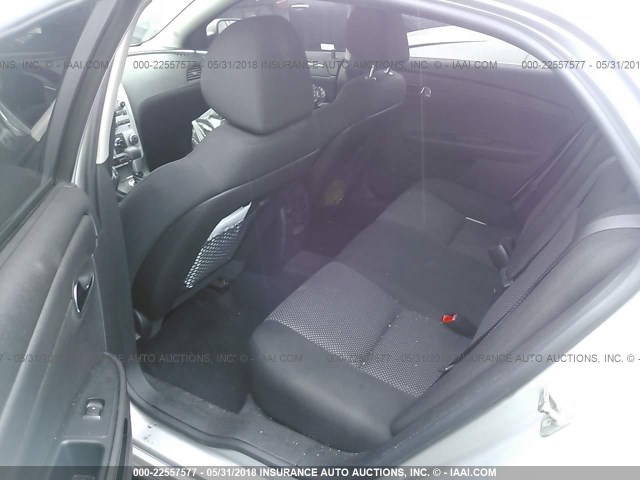 1G1ZC5E08CF130235 - 2012 CHEVROLET MALIBU 1LT 银色 照片 8